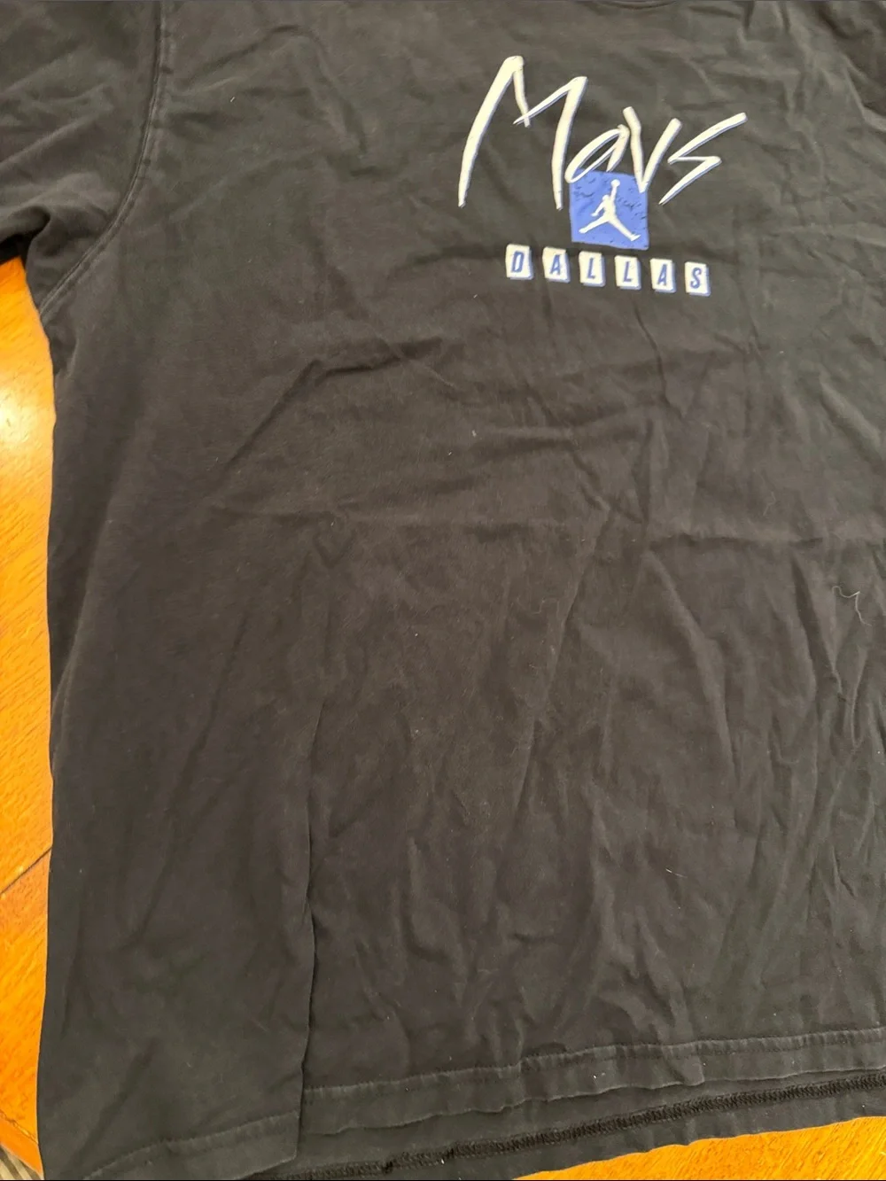 Jordan Nike Black Dallas Mavs Graphic Tee xxl